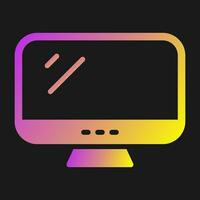 Monitor Vector Icon