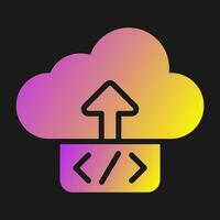 Cloud Deployment Vector Icon