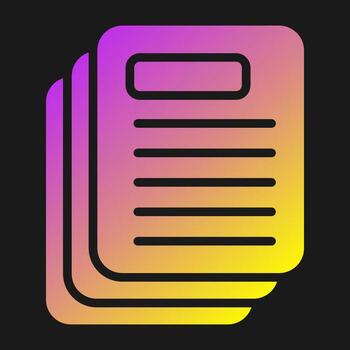 Document Vector Icon