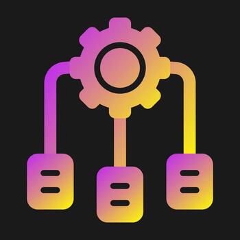 Software-Defined Networkin Vector Icon