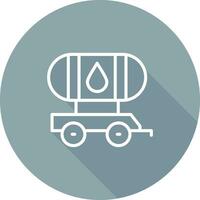 Tanker Truck Vector Icon