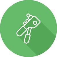 Rivet gun Vector Icon