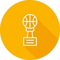 icono de vector de baloncesto