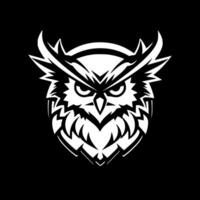 Owl - High Quality Vector Logo - Vector illustration ideal for T-shirt graphic