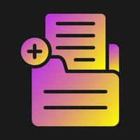 Document Add Vector Icon