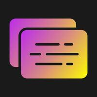 Document Insert Section Vector Icon