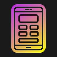 Mobile Design Vector Icon