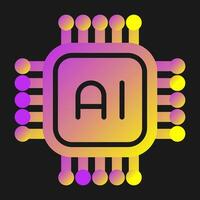 icono de vector de ai