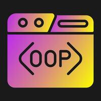 OOP Vector Icon