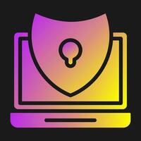 Antivirus Software Vector Icon