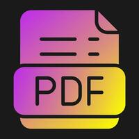 Pdf Vector Icon