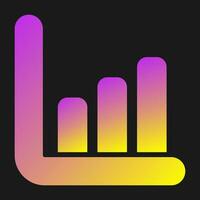 Chart Histogram Vector Icon