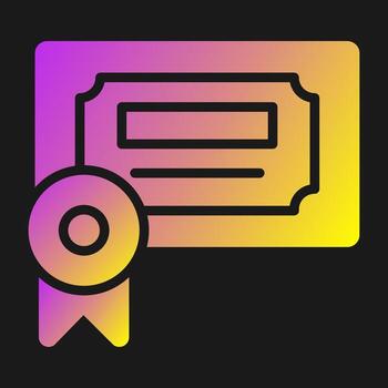 Certification Vector Icon