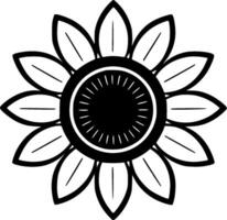 Flower - High Quality Vector Logo - Vector illustration ideal for T-shirt graphic