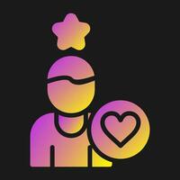 Leading Light Vector Icon