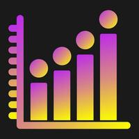 Graph Vector Icon