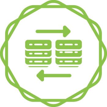 Cloud Migration Vector Icon