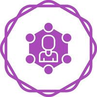 Network Segmentation Vector Icon