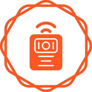 inalámbrico intercomunicador vector icono