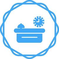 Customer Service Counter Vector Icon