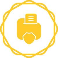 Data Privacy Vector Icon