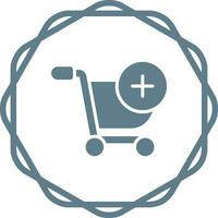 Shoping Cart Add Vector Icon