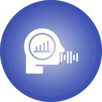Voice Analytics Vector Icon