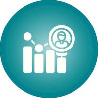 Customer Analytics Vector Icon