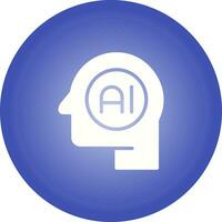 Artificial Intelligence Vector Icon