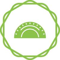 Protractor Vector Icon