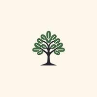 Health education filled colorful logo. Drugs production. Tree symbol. Design element. Created with artificial intelligence. Ai art for corporate branding, wellness blog, vaccine producer vector