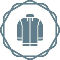 Fleece jacket Vector Icon