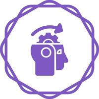 Machine Learning Vector Icon