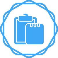 Task list with writing pad Vector Icon