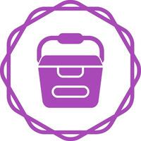 Portable water container Vector Icon