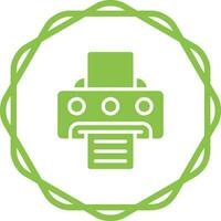 Document Print Vector Icon