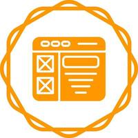 Wireframe Vector Icon