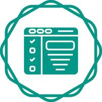 Design Brief Vector Icon