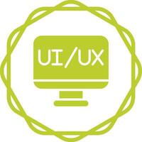 ux ui vector icono