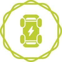 eléctrico patineta vector icono