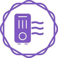 Portable Air Purifier Vector Icon