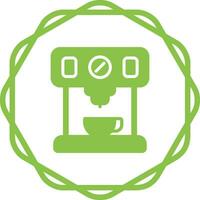 Coffee Maker with Wi-Fi Vector Icon
