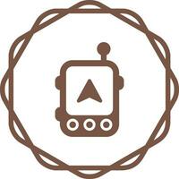 GPS Navigation Device Vector Icon