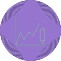 Drawing Graphs Vector Icon