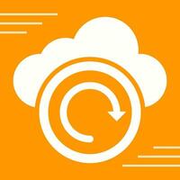 Cloud Backup Vector Icon