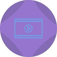 Video player Vector Icon