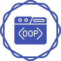 oop vector icono