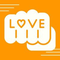 Love tattoo Vector Icon