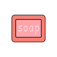 pink solid soap icon png