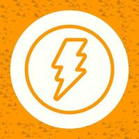 Lightning bolt Vector Icon